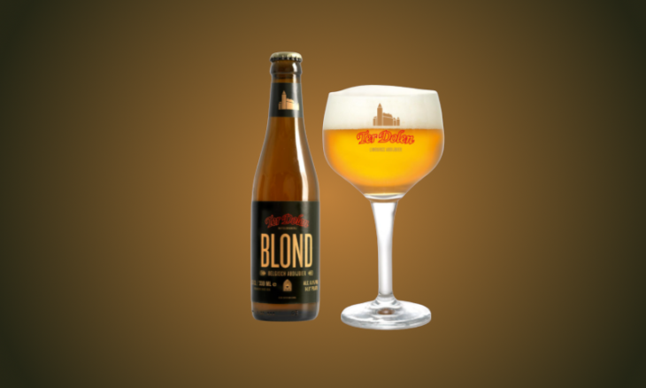 Ter Dolen Blond flesje en glas